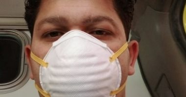 الجيش الأبيض.. محمد مسعف بمستشفى دمياط على خط مواجهة كورونا