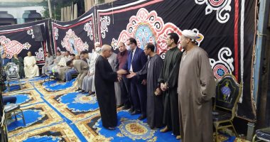 شاهد عزاء الشيخ محمد الطبلاوى بمنزله فى المنوفية
