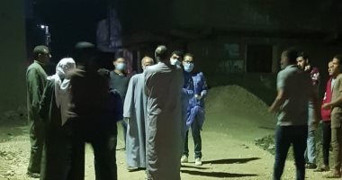 فرق الترصد تجمع بيانات عن المخالطين لمصابي كورونا بعزبة الباشا بالمحلة