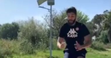 شاهد.. وصلة تدريبات قوية لفرجاني ساسي استعداداً للإيجيبشن ليج