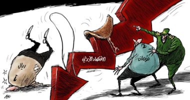 كاريكاتير صحيفة سعودية.. إيران تحاول إنقاذ اقتصادها من خلال التومان 