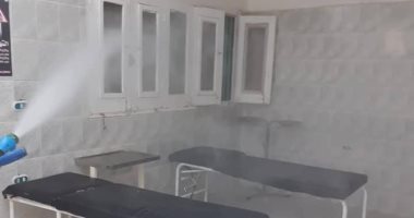 حملات تعقيم فى 12 منشأة حكومية وعامة وقائيا ضد كورونا بالوادى الجديد 
