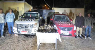 الداخلية تحبط تهريب 100 طربة حشيش بقيمة 1.3 مليون جنيه بمطروح