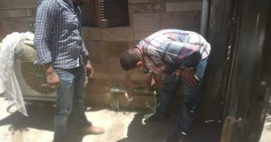 صور.. حملة من مياه الشرب بأسوان لتحصيل المتأخرات ورفع القراءات