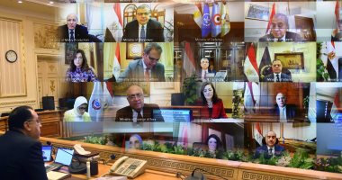 صور.. مصطفى مدبولي يرأس اجتماع الحكومة لإعلان موقف حظر التجوال بقية رمضان