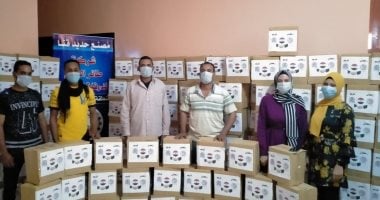 محافظ قنا: 500 كرتونة مواد غذائية للأسر الفقيرة.. صور