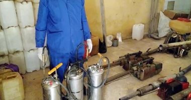 تنفيذ حملات تعقيم وتطهير بالعريش وبئر العبد بشمال سيناء.. صور