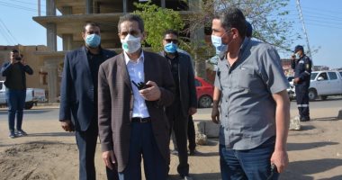 محافظ الغربية: تكثيف الحملات لإزالة إشغالات الطرق العامة والباعة الجائلين