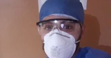 الجيش الأبيض.. "فاروق" ممرض على خط مواجهة كورونا بمستشفى الأحرار بالزقازيق   