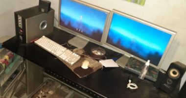 مباحث المصنفات تضبط شركة إنتاج فنى وسينمائى غير مرخصة بالعجوزة..صور