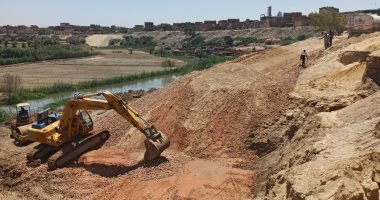 تأهيل طريق النزلة بالفيوم تمهيدا لإصلاح خط مياه الشرب