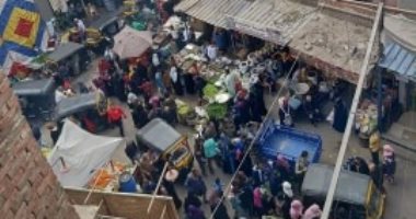 شكوى من زحام سوق تجارى فى شارع نبيل الوقاد بمنشية ناصر