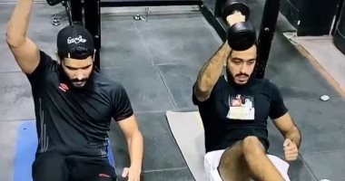 نجوم الكرة "أون لاين".. صالح جمعة وكهربا في وصلة تدريب.. أحمد عيد يرد على تصريحات أسامة نبيه بفيديو.. الحضري يوجه رسالة غامضة إلى مجهول..أيمن أشرف يختبر مهاراته في "العجين".. والشناوي يتدرب على الملاكمة