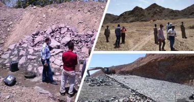صور.. استكمال الإنشاءات بالمرحلة الثانية لمشروعات مواجهة السيول بالبحر الأحمر.. سد إعاقة وبحيرة وحاجز ترابي جديد بصحراء الغردقة لحماية المواطنين وممتلكاتهم.. مدير المياه الجوفية: نتخذ كل التدابير اللازمة