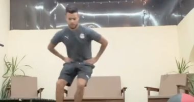 شاهد.. وصلة تدريبات قوية لدونجا على أنغام الموسيقى