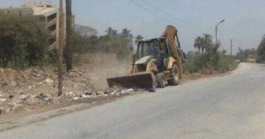 رفع 11 طنا من المخلفات فى حملة نظافة بمركز طما بسوهاج 