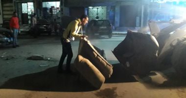 حملة مكبرة لإزالة الإشغالات وفرض الانضباط شرق الإسكندرية خلال أوقات الحظر