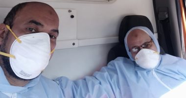 الجيش الأبيض.. خالد وأشرف من إسعاف القليوبية على خط مواجهة كورونا 