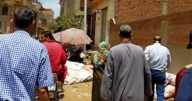 فض سوق قرية زاوية بمم بالمنوفية للمرة السادسة منعا للتزاحم بسبب كورونا