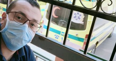 الجيش الأبيض.. "طه" طبيب بمستشفى المركزى الطبى بالأسمرات فى مواجهة كورونا