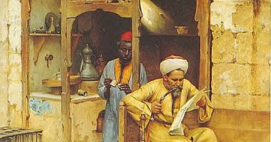 100 لوحة عالمية.. " القاهرة ودكاكينها "  خصوصية المدينة وجمال لونها  
