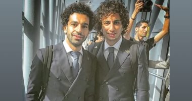 عمرو وردة يستعيد ذكرياته بمونديال روسيا بصورة مع صلاح