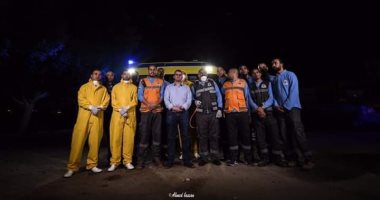 الدكتور محمد الشربينى وأسامة إمبابى بمرفق إسعاف أكتوبر فى مواجهة كورونا