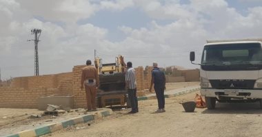 إطلاق حملة لنظافة أحياء مجلس مدينة نخل بوسط سيناء ..صور
