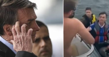 رئيس البرازيل يركب "جيت سكى"  وسط حداد رسمى تكريما لضحايا كورونا  