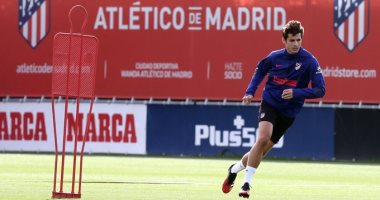 أتلتيكو مدريد يخوض المران الثانى فى أزمة كورونا 