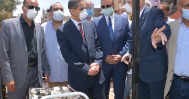 محافظ الغربية ونائبه يفتتحان الوحدة البيطرية بقطور بتكلفة 1.2 مليون جنيه
