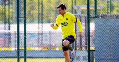 برشلونة يواصل تدريباته لليوم الثالث استعدادا لاستئناف الدورى الإسبانى