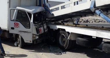قارئ يشارك بصور لحادث فى المنطقة الصناعية الرابعة بـ 6 أكتوبر 