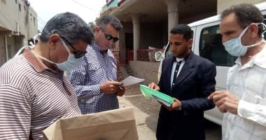 تسليم 9 أفراد للشرطة انتحلوا صفة عاملين بالصحة للنصب على أهالى أولاد صقر 