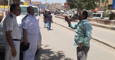 فض أسواق مزغونة والعزيزية بالبدرشين وغلق وتشميع مقهى ومحلات مخالفة