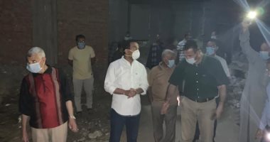 غلق 6 مقاهٍ لمخالفتها وضبط حالتى بناء مخالف بالفيوم.. صور