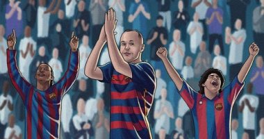 شاهد.. 3 نجوم من برشلونة صفقت لهم جماهير ريال مدريد بالبرنابيو