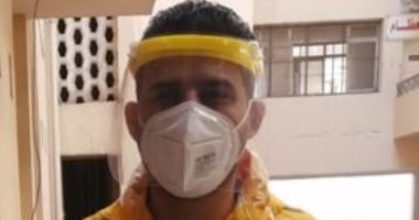 الجيش الأبيض.. "جودة" أخصائى أشعة على خط مواجهة كورونا بـ"الزقازيق"