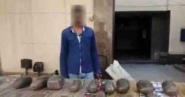 الداخلية تحبط تهريب 2220 طربة حشيش و20 كيلو أفيون بقيمة 18 مليون