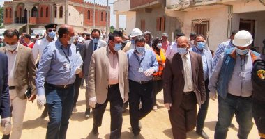 صور .. إعتماد 100 مليون جنيه لتنفيذ المشروعات الخدمية بالبحيرة