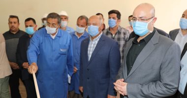 محافظ بنى سويف: مشروع تدعيم أسطول عربات السكة الحديد خطوة هامة