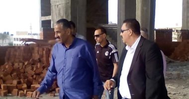 بدء التجهيز لإنشاء ملعب خماسى وصالة رياضية بجامعة العريش 