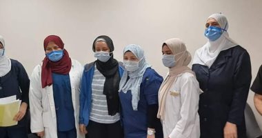 مستشفي قها للحجر الصحي تحي  للفريق الطبي الرابع :" أنتم أبطال"