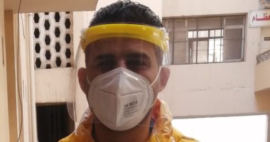 الجيش الأبيض.. "جودة" أخصائى أشعة مقطعية على خط مواجهة كورونا بالزقازيق