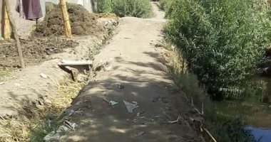 أهالى نجع العوارى بسوهاج يناشدون بتوسيع الطريق بالجنب الشرقى لترعة الكسرة