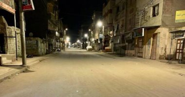 بدء تنفيذ حظر التجوال لليوم الـ70 على التوالى.. وانتشار شرطى فى الشوارع