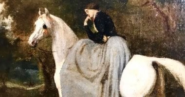 شاهد.. لوحة فنية لـ فيكتور آدم ضمن مقتنيات متحف الفنون الجميلة بالإسكندرية