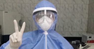 الجيش الأبيض.."محمد" أخصائى تحاليل طبية بمستشفى الصدر بالزقازيق