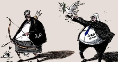 كاريكاتير صحيفة سعودية.. الحوثيون يقتلون حمام السلام باليمن