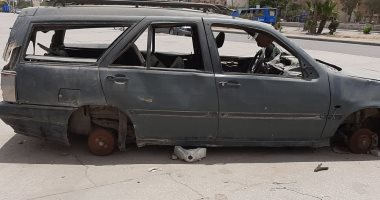 شكوى من سيارة متروكة منذ فترة بشارع مصطفى النحاس بمدينة نصر